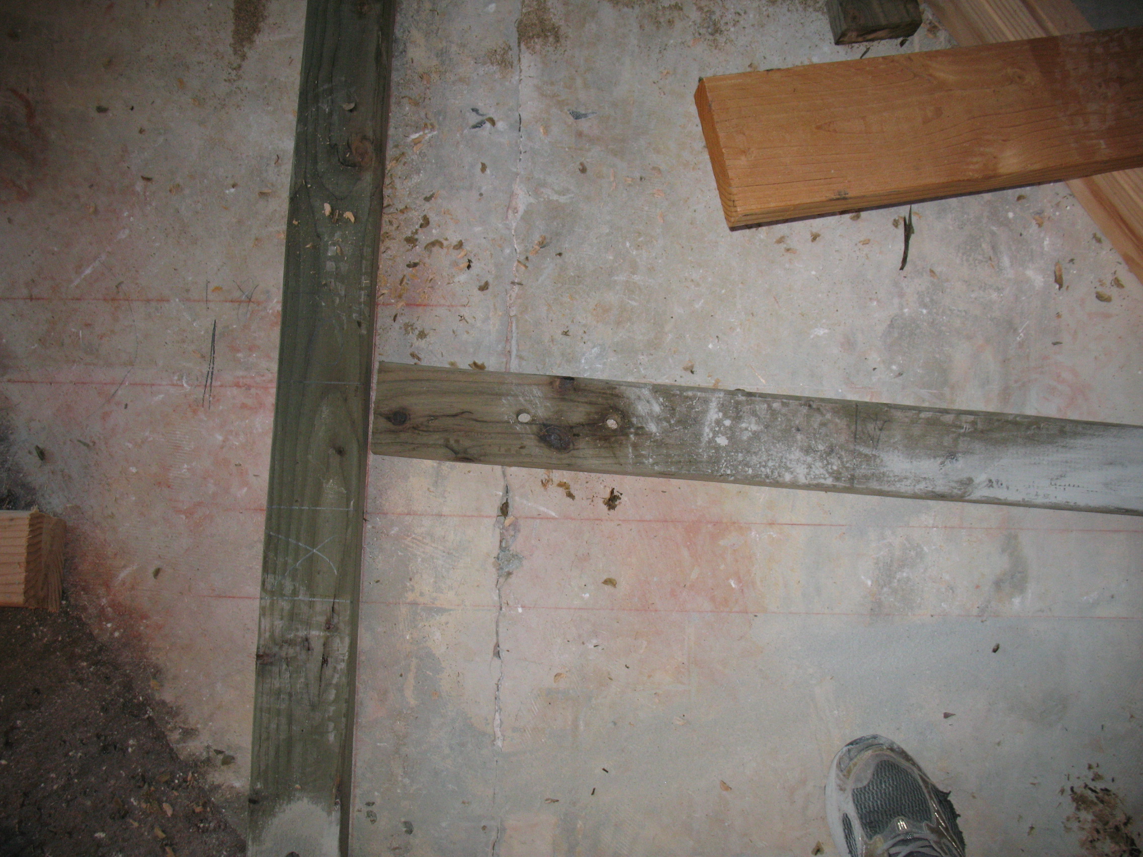 Bottom Plate Framing Layout